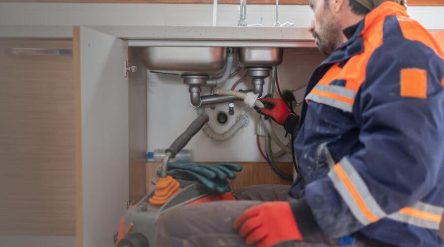 Residential Slab Leak Plumbing in Martensdale, IA